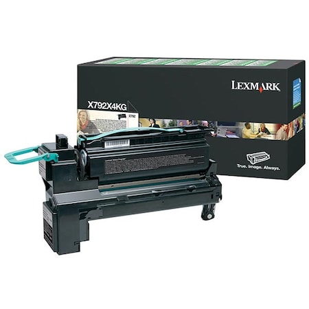 Lexmark Lexmark Extra High Yield Black Return Program Toner, TAA Compliant, Yield: 20000 Pages X792X4KG